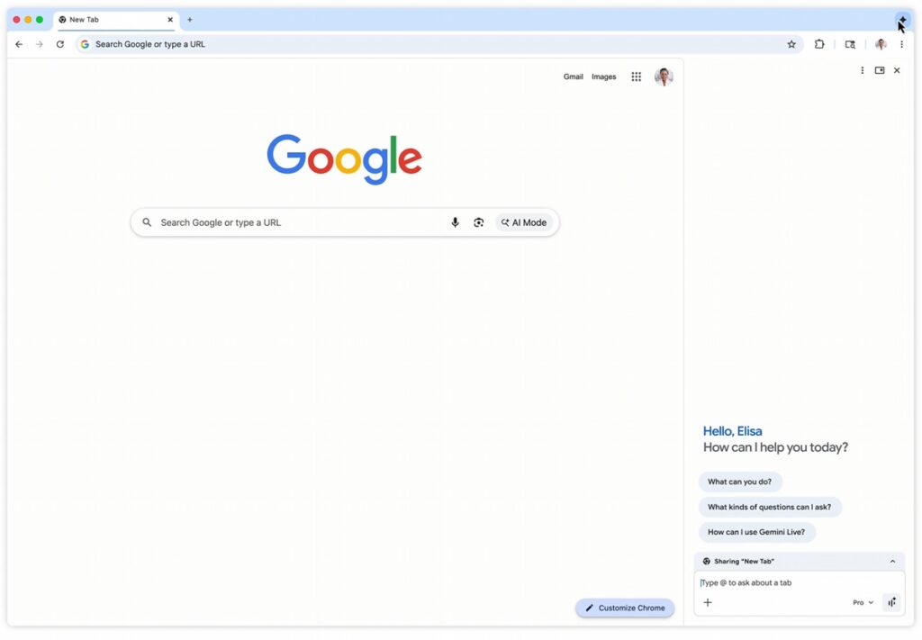 Chrome 推出 Auto-browse 功能:Gemini 3 接管滑鼠,連網購都能幫你下單